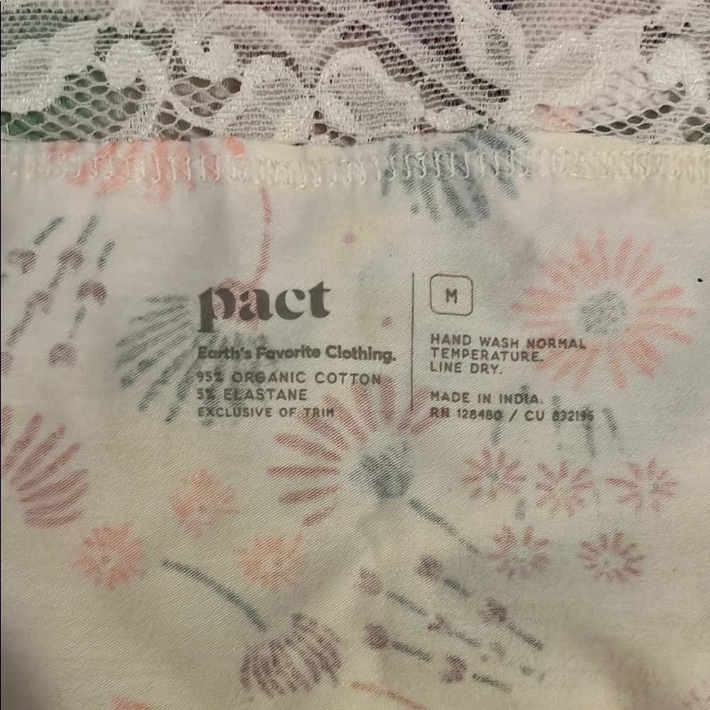 4 Pact Floral Patterned Top in Pink and Blue